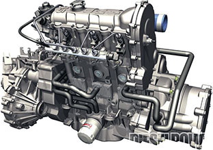 Neuartiger Dieselmotor